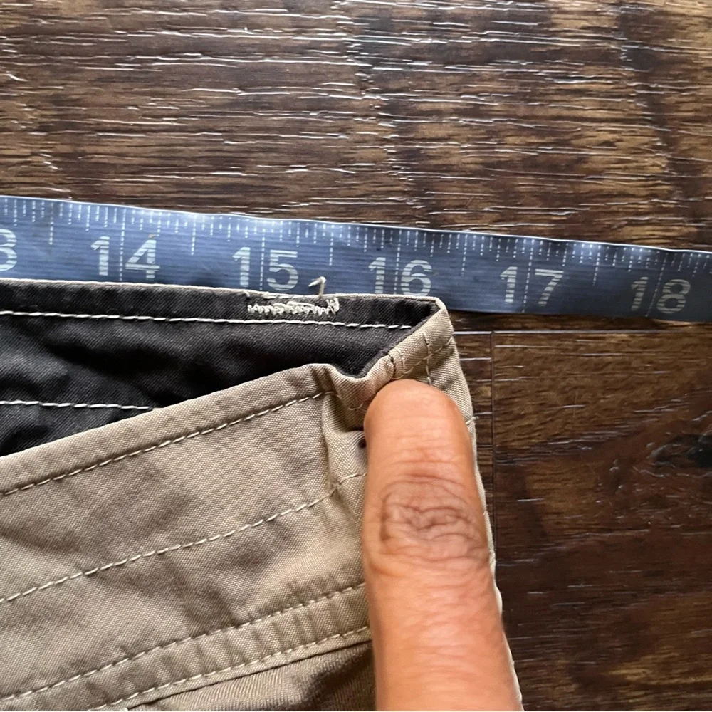 Kuhl Radikl 5109 khaki outdoor hiking athletic pants 34x30 act 33x29 gorp *READ - Picture 12 of 16